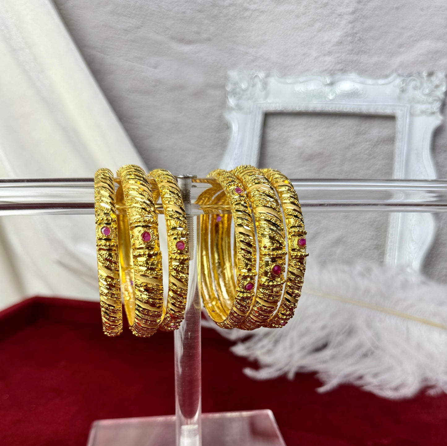 24 Gold Carat Plated Kadas Gold Rush 1010
