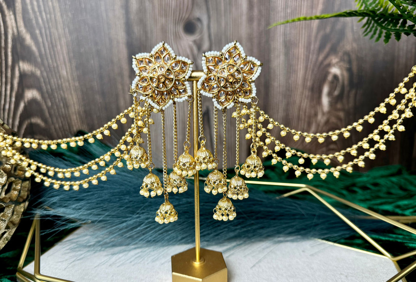 Gold Sahara Earrings- Charisma 1022