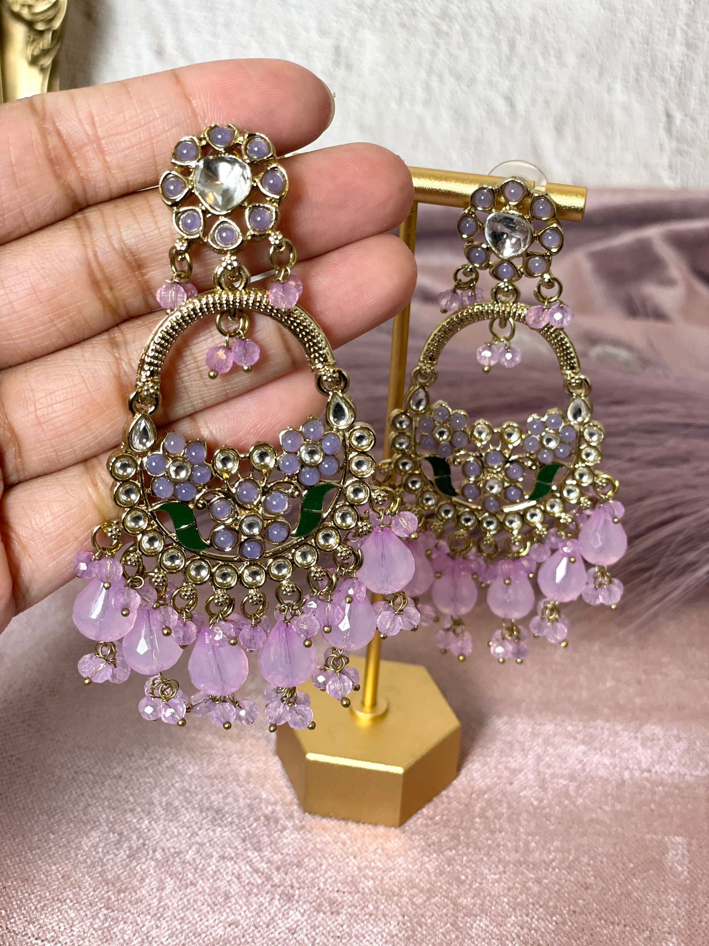 Lavender Chandbalis - Aura 1010