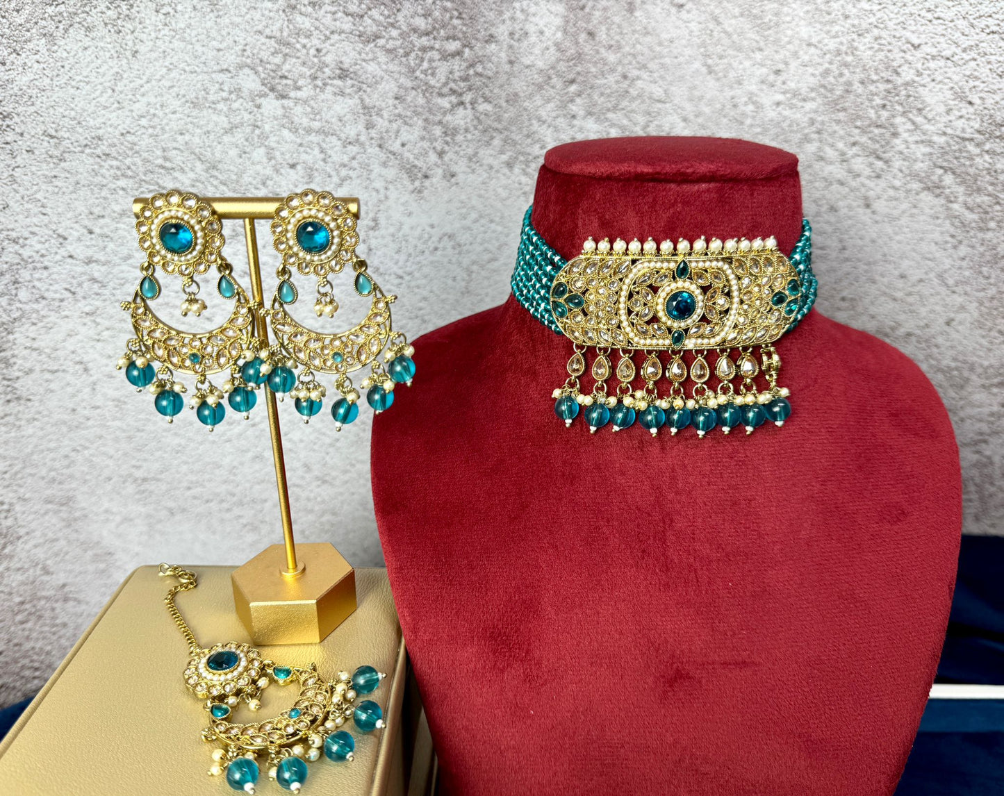 Teal Blue Set- Majesty 1016