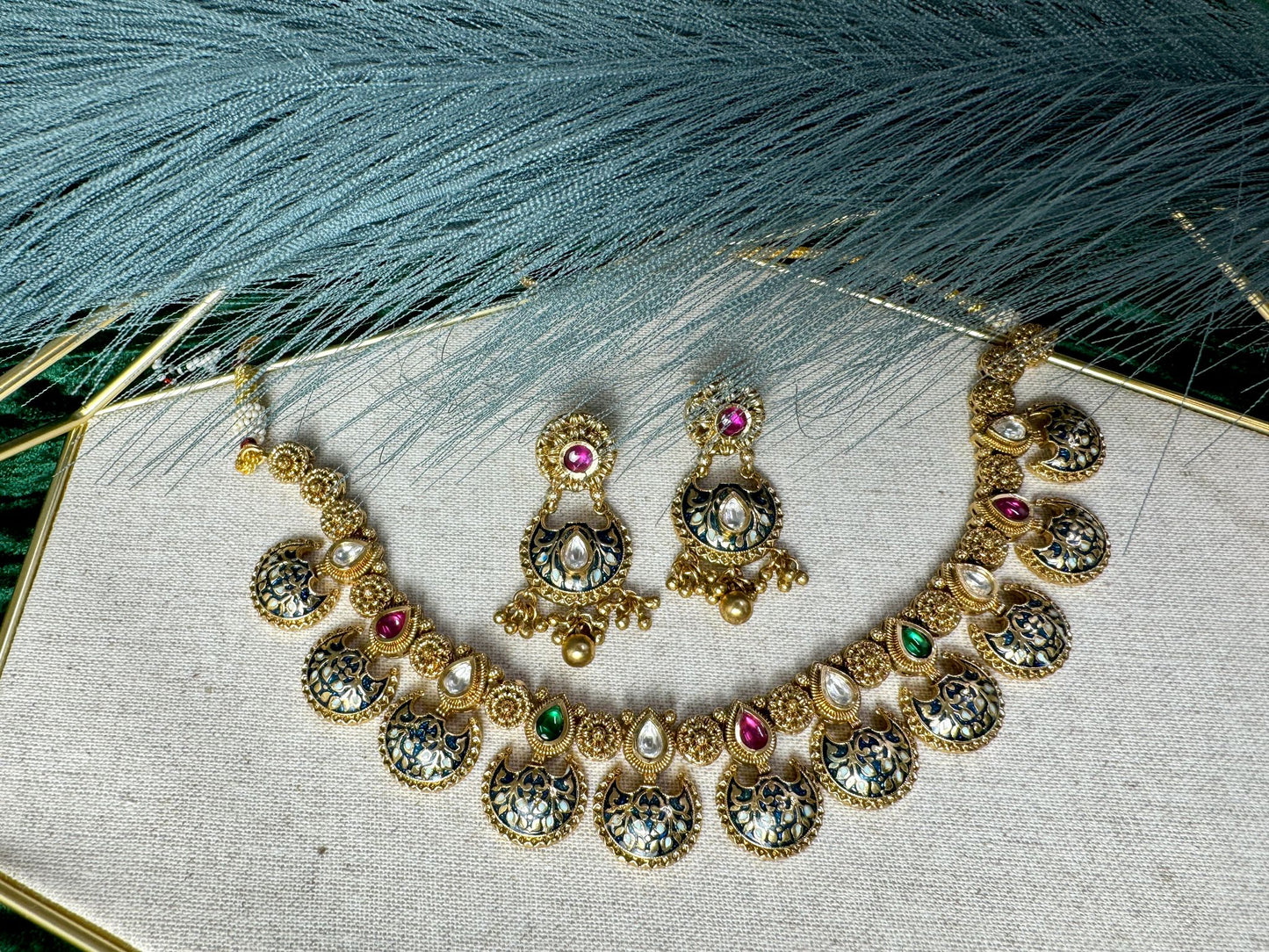 Teal Blue Gold - Charisma 1013
