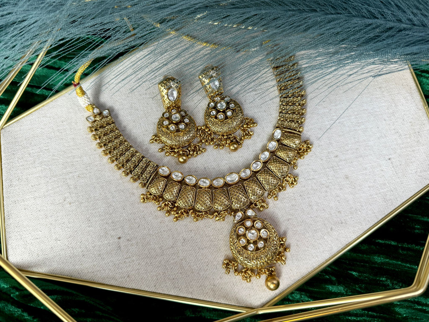 White Gold Plated Set- Charisma 1012