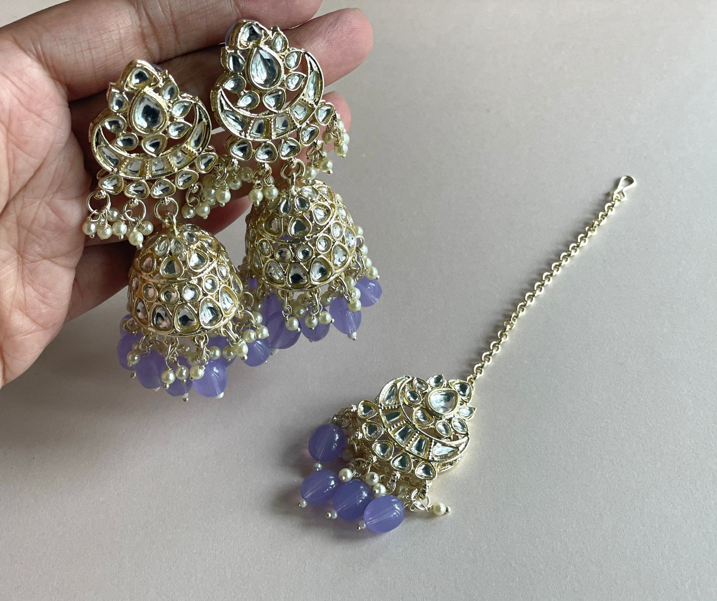 Soma Tikka Set-Lavender