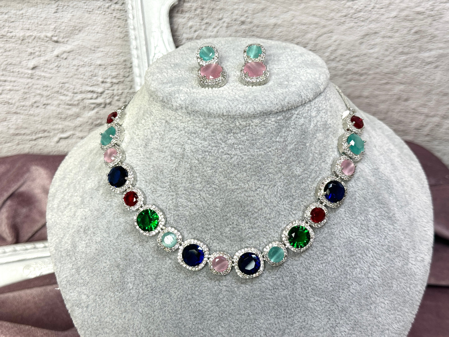 Multicolor Diamond Set Glaze 1006
