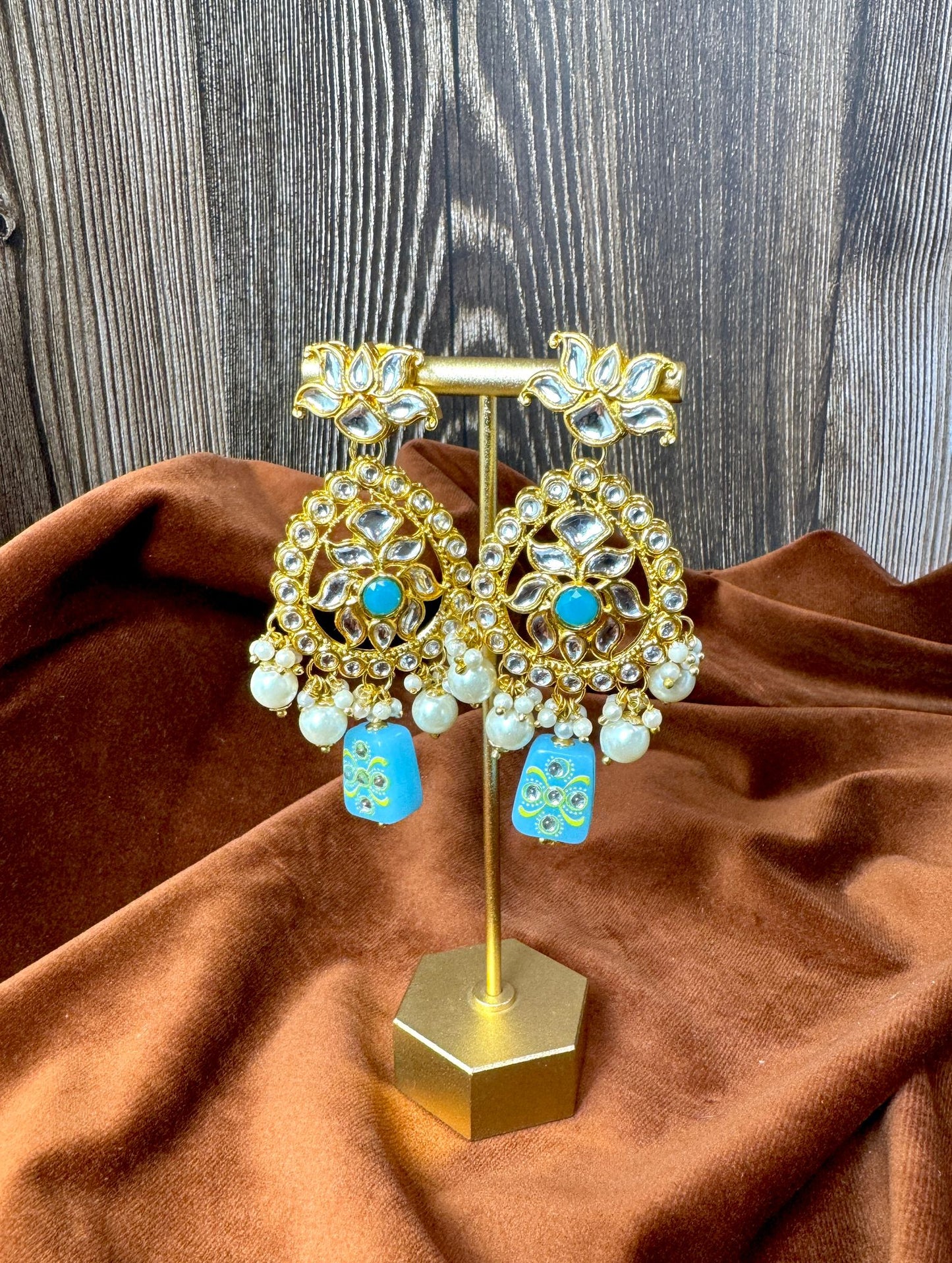 Baby Blue Meenakari Set- Charisma 1005