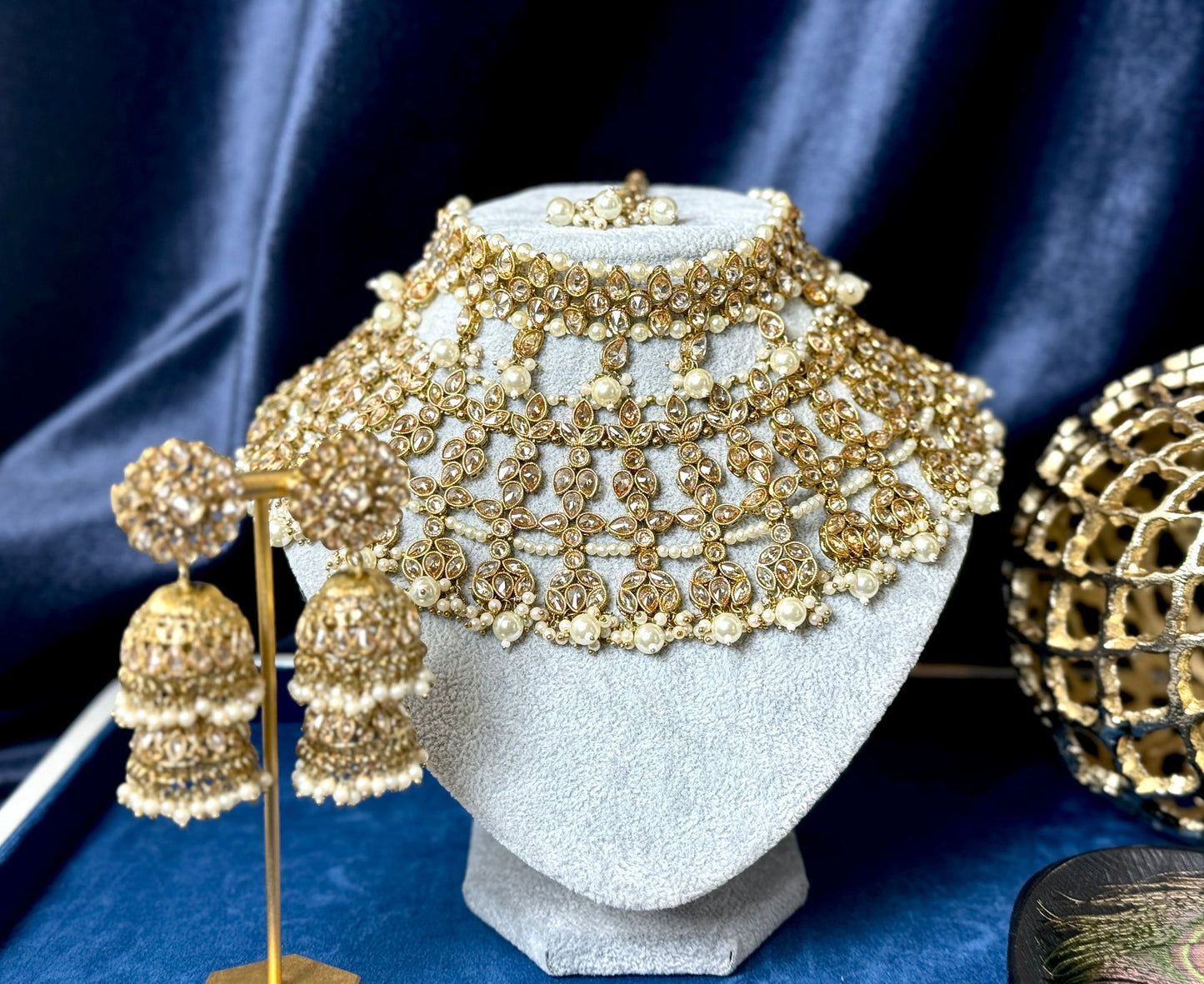 Bridal Polki Choker Set - Majesty 1008