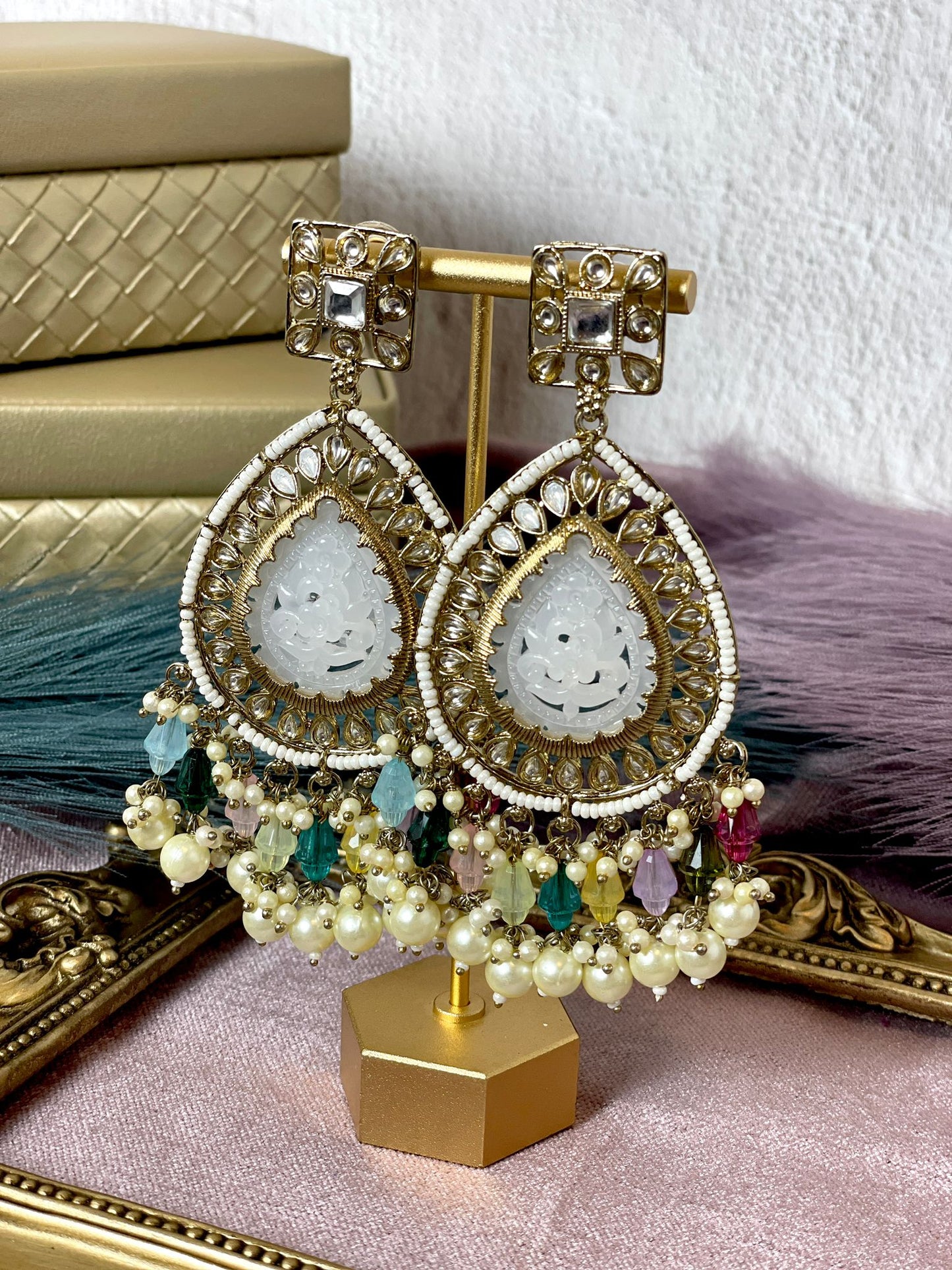 Multicolor Earrings - Aura 1002