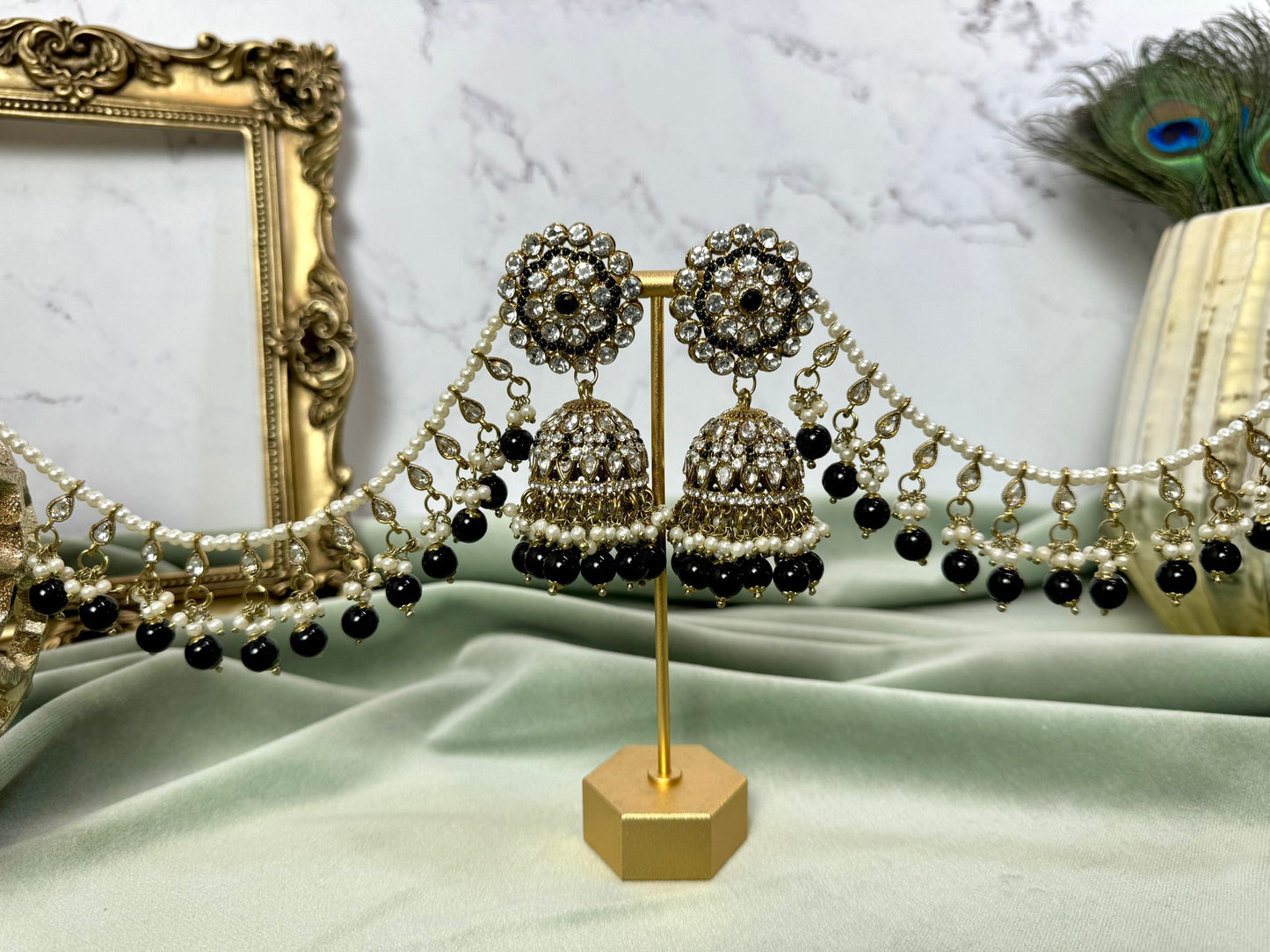 Black Pearl Choker- Grace 1004
