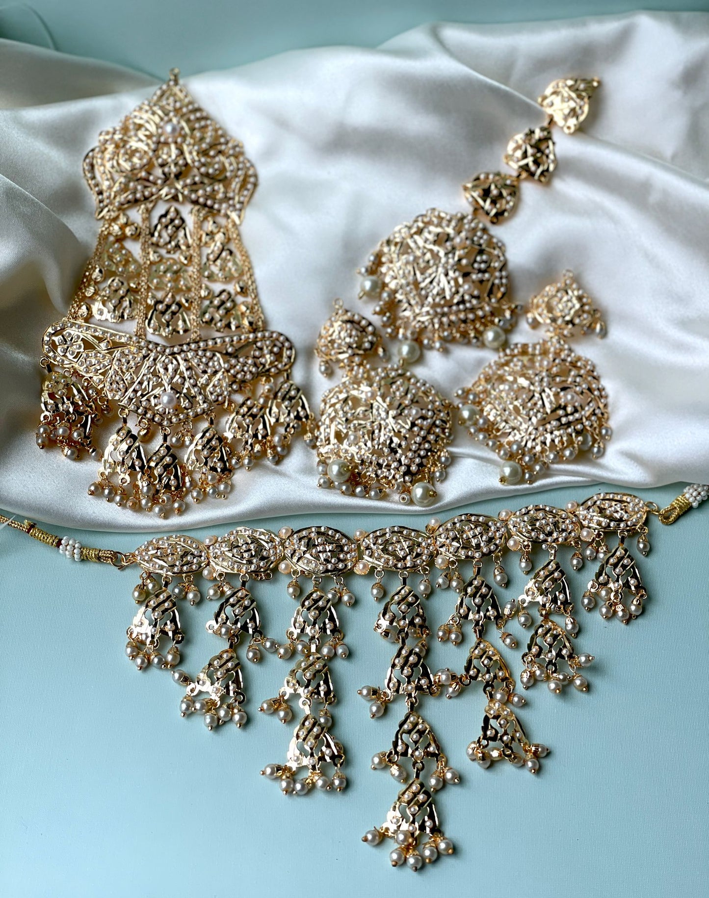 Punjabi Jadau Set