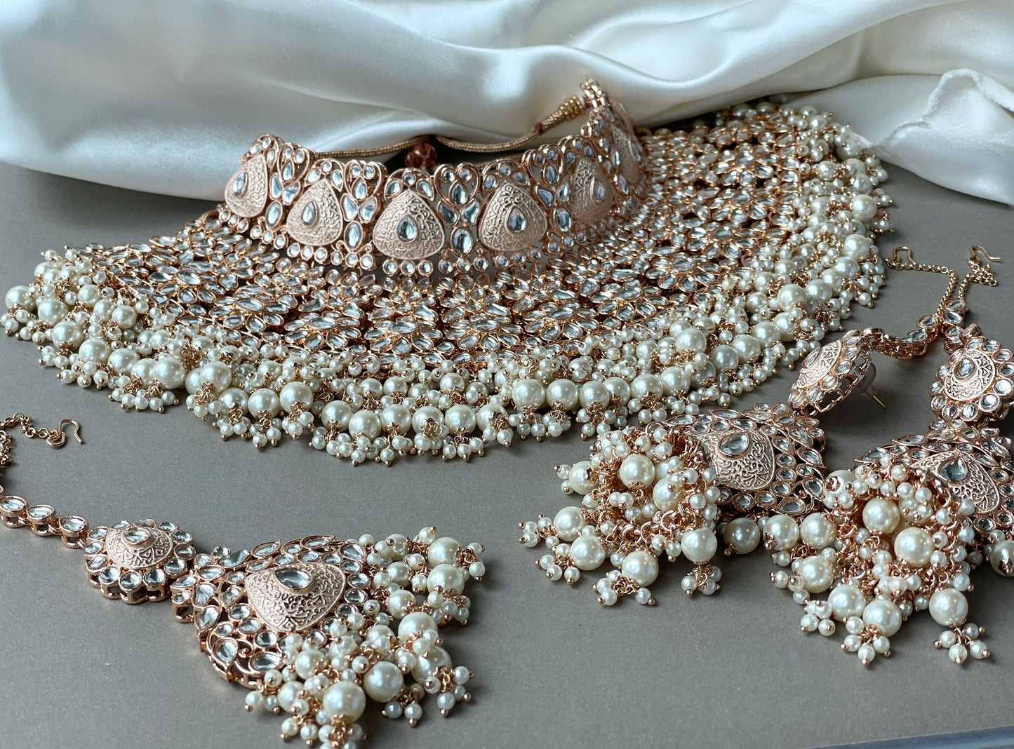 Meenakari Bridal Set