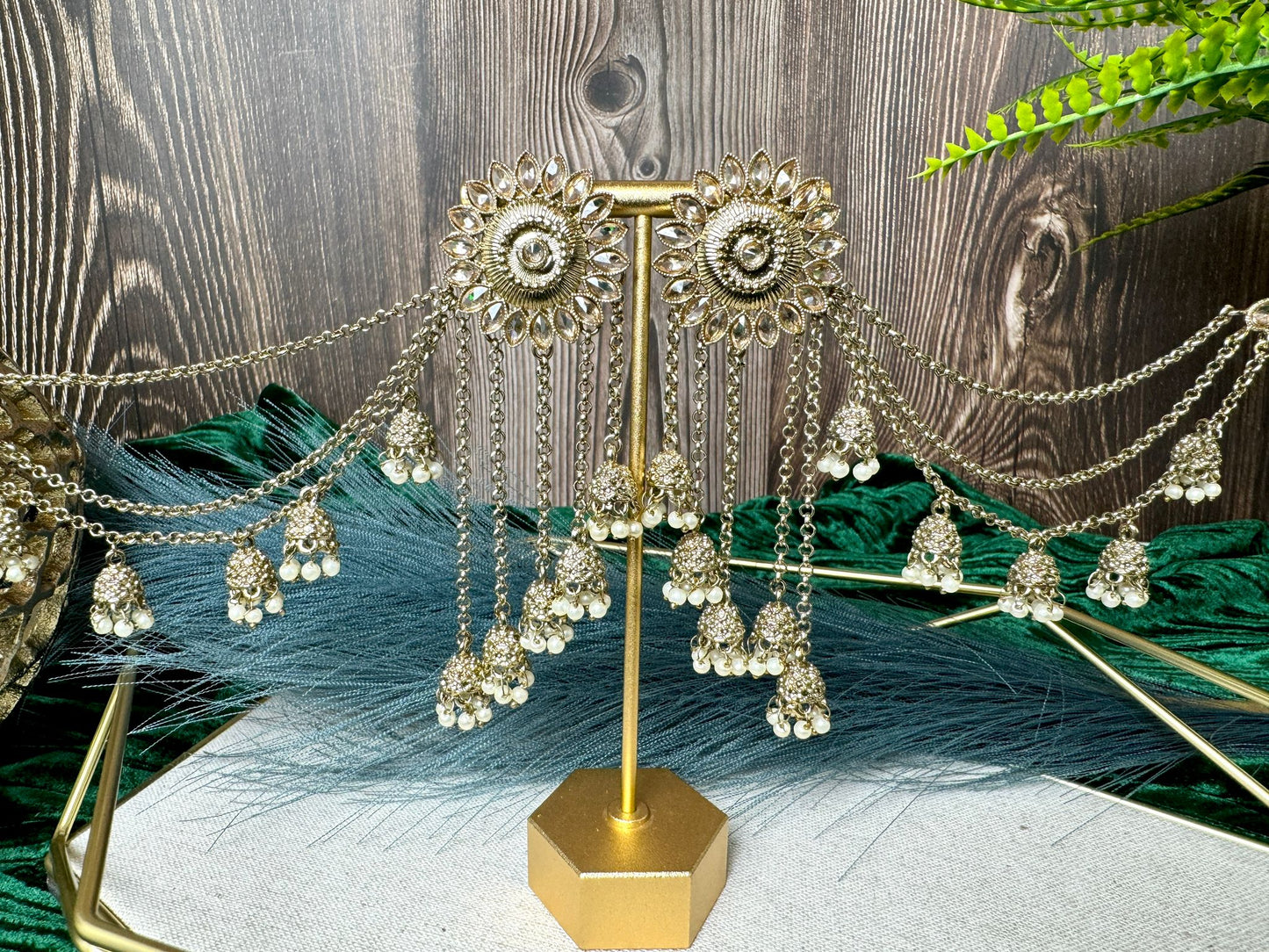 Antique Gold Sahara Earrings- Charisma 1021