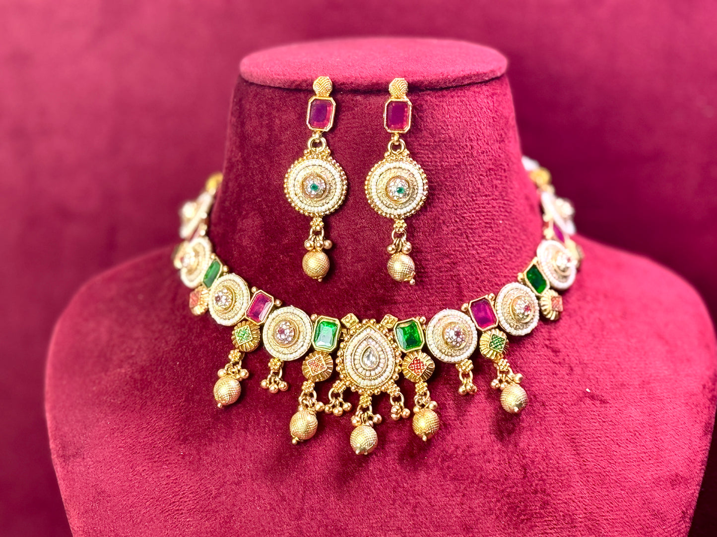 Multicolor Choker Riva 1001