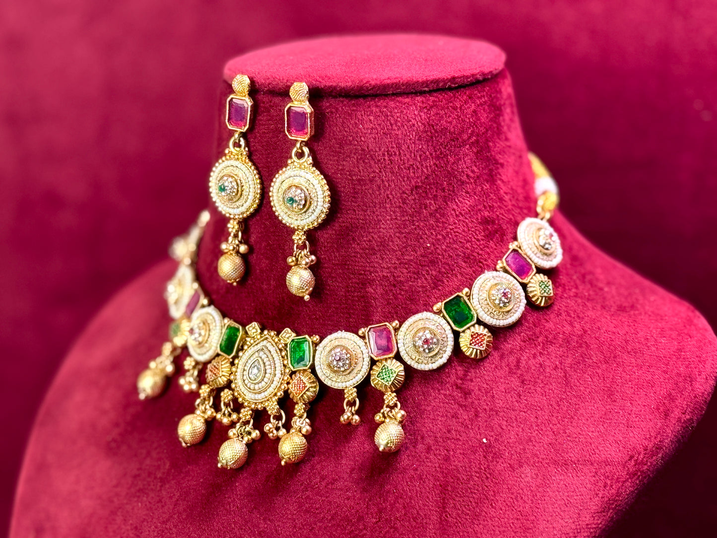 Multicolor Choker Riva 1001