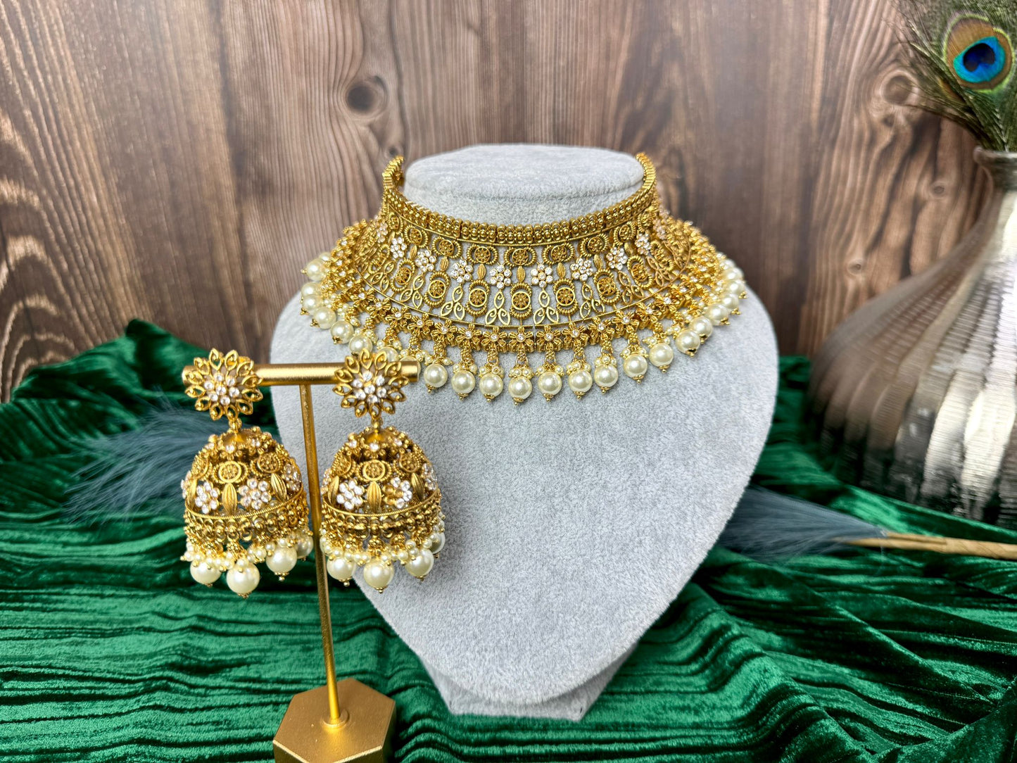 Gold Plated Bridal Set- Charisma 1011