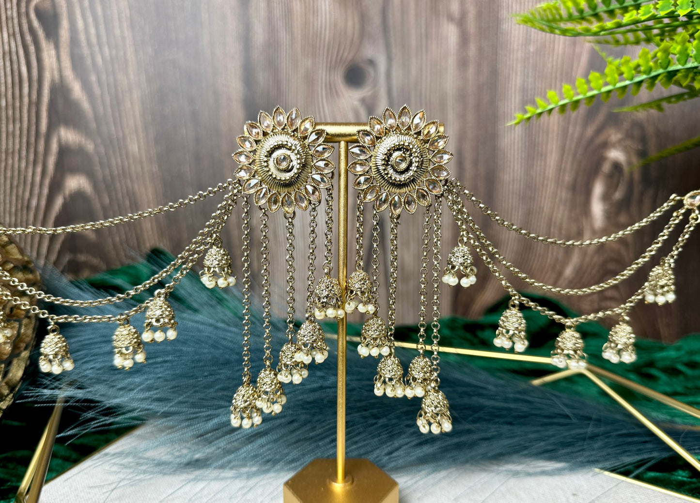 Antique Gold Sahara Earrings- Charisma 1021
