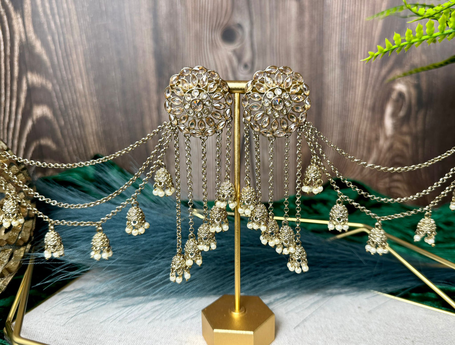 Antique Gold Sahara Earrings- Charisma 1020