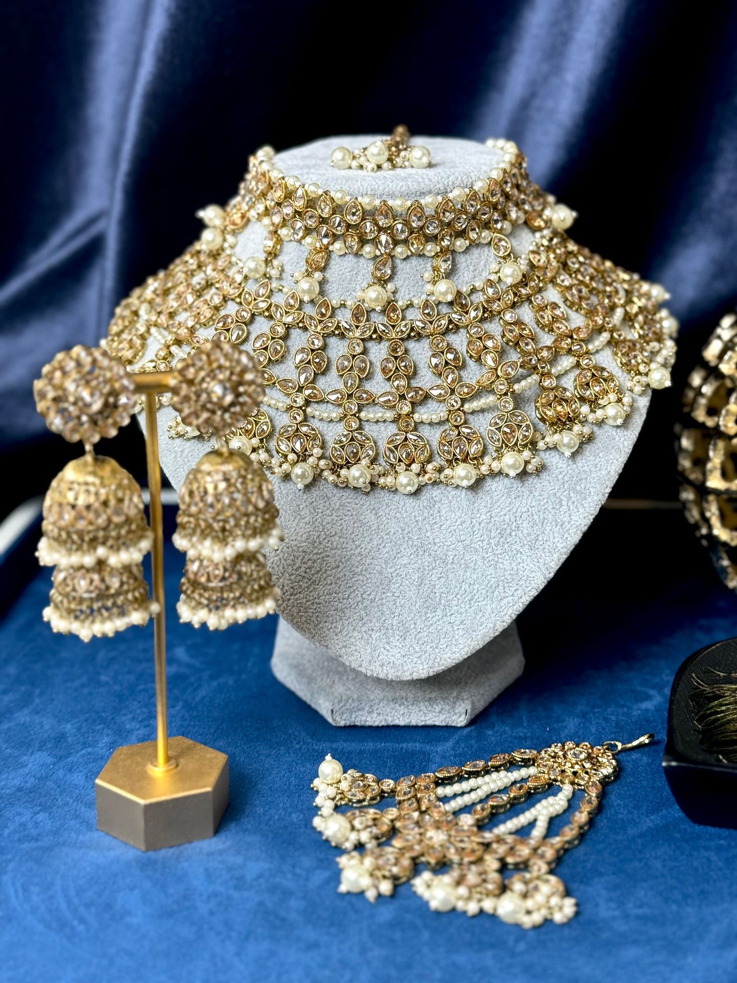Bridal Polki Jewelry for a Stunning Look