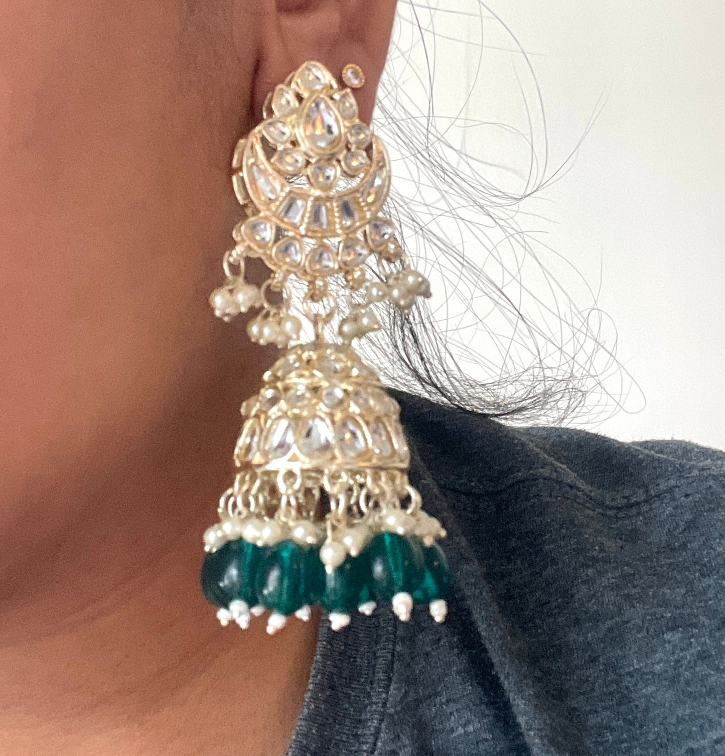 Soma Tikka set- Emerald Green