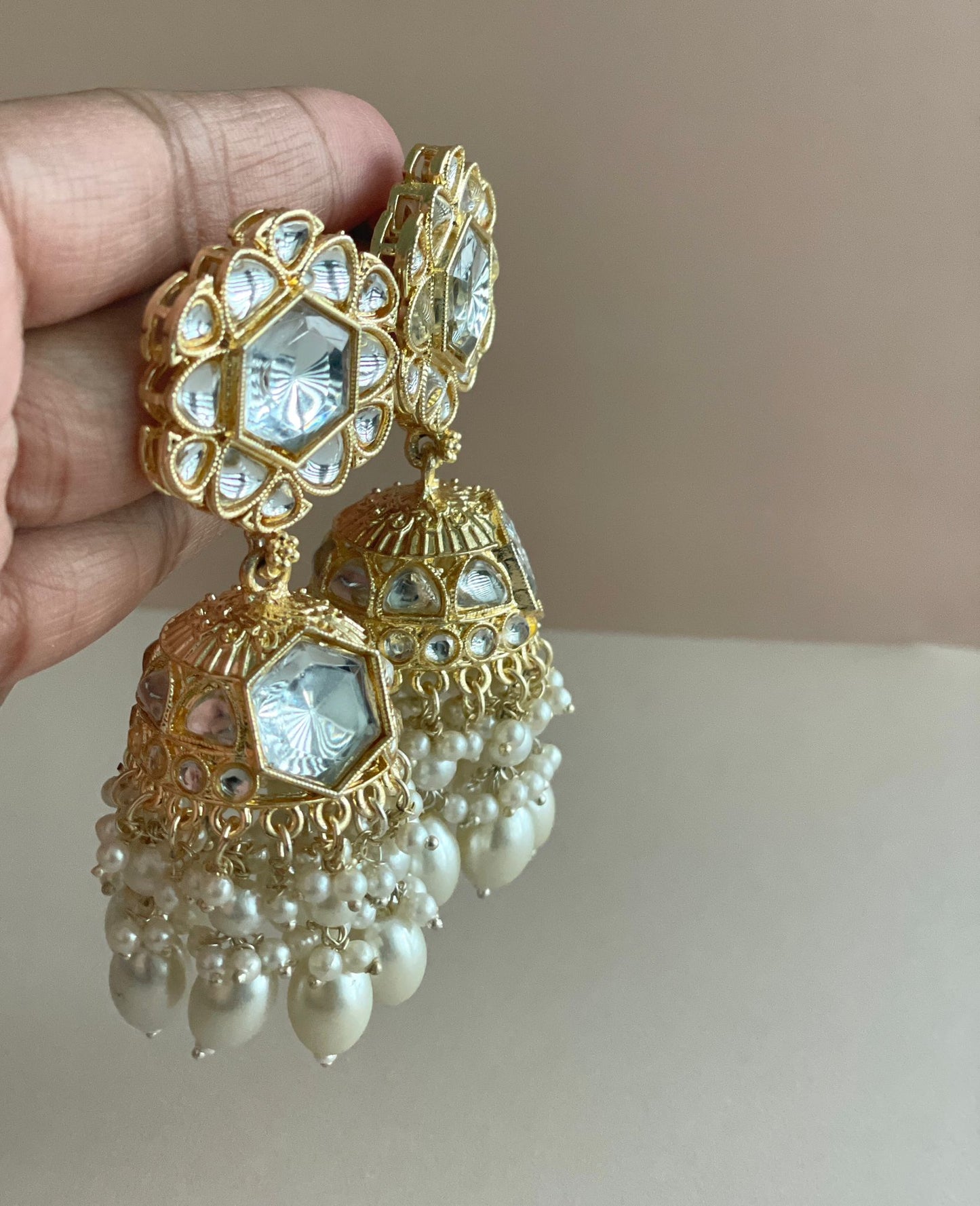 Saanvi Jhumka- Gold