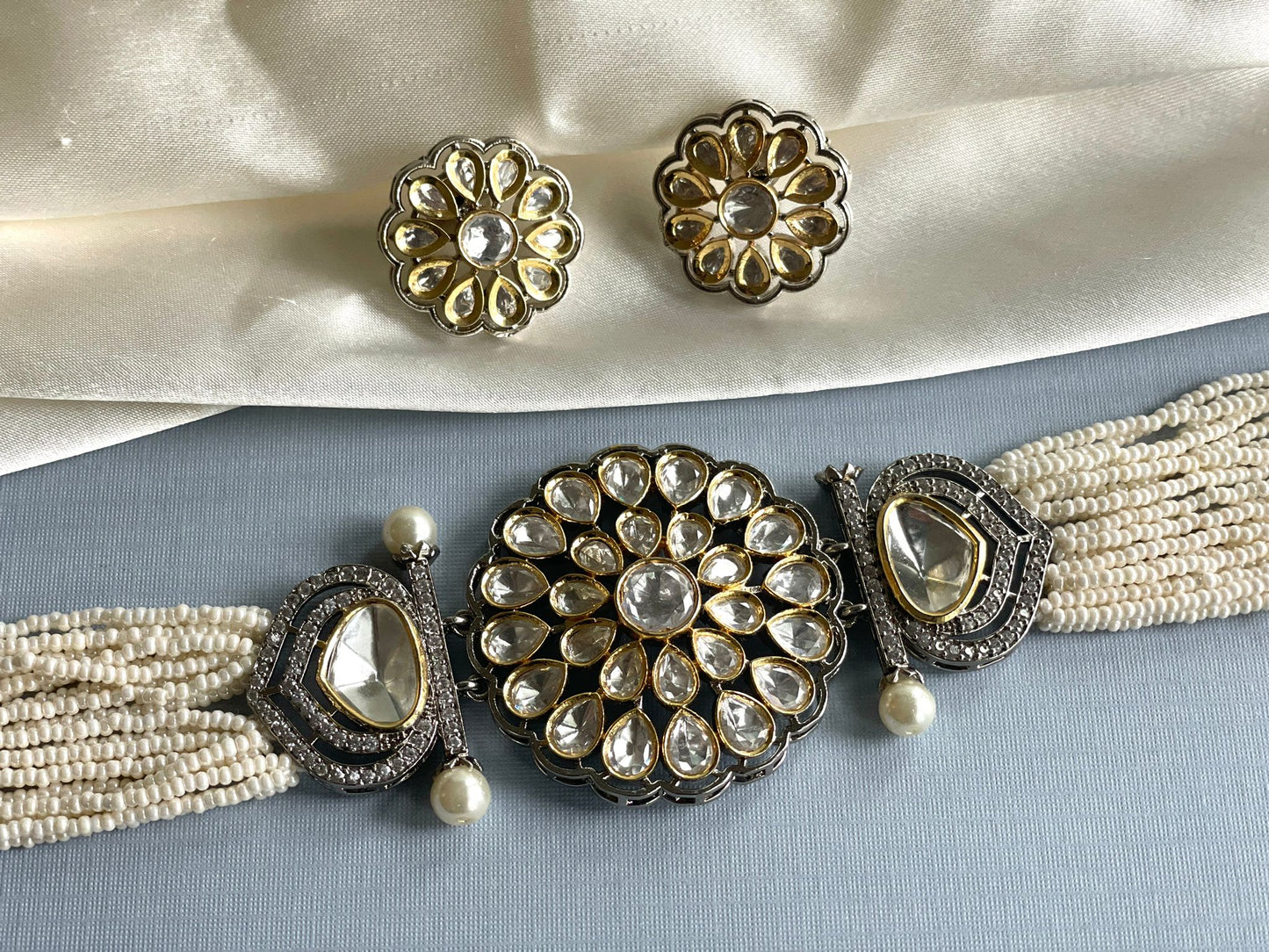 White Victorian Choker