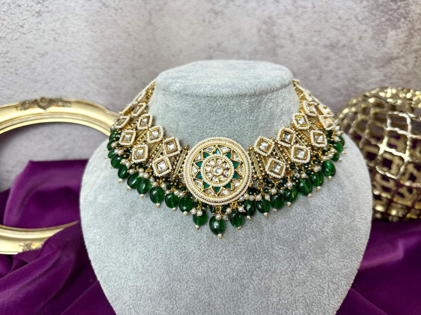 Emerald Green Gold Set- Roar 1015