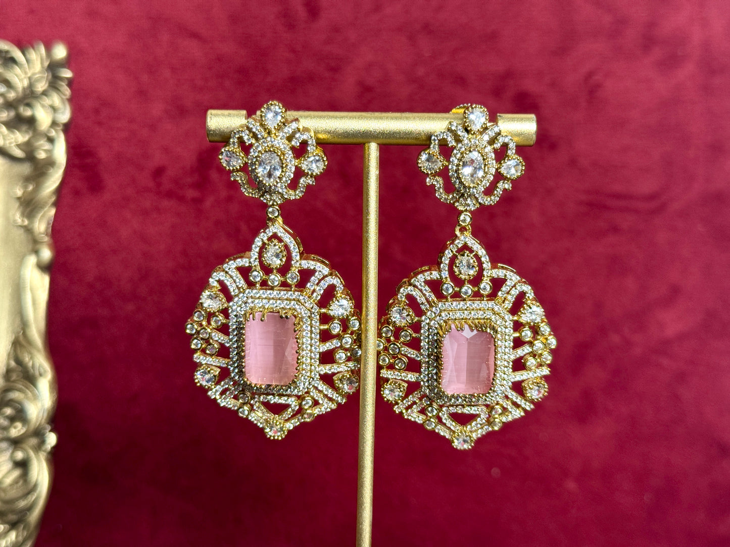 Pink victorian set Swarna 1006