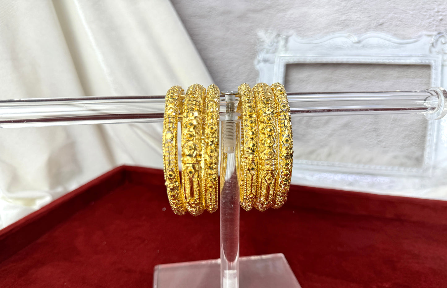 24 Gold Carat Plated Kadas Gold Rush 1008