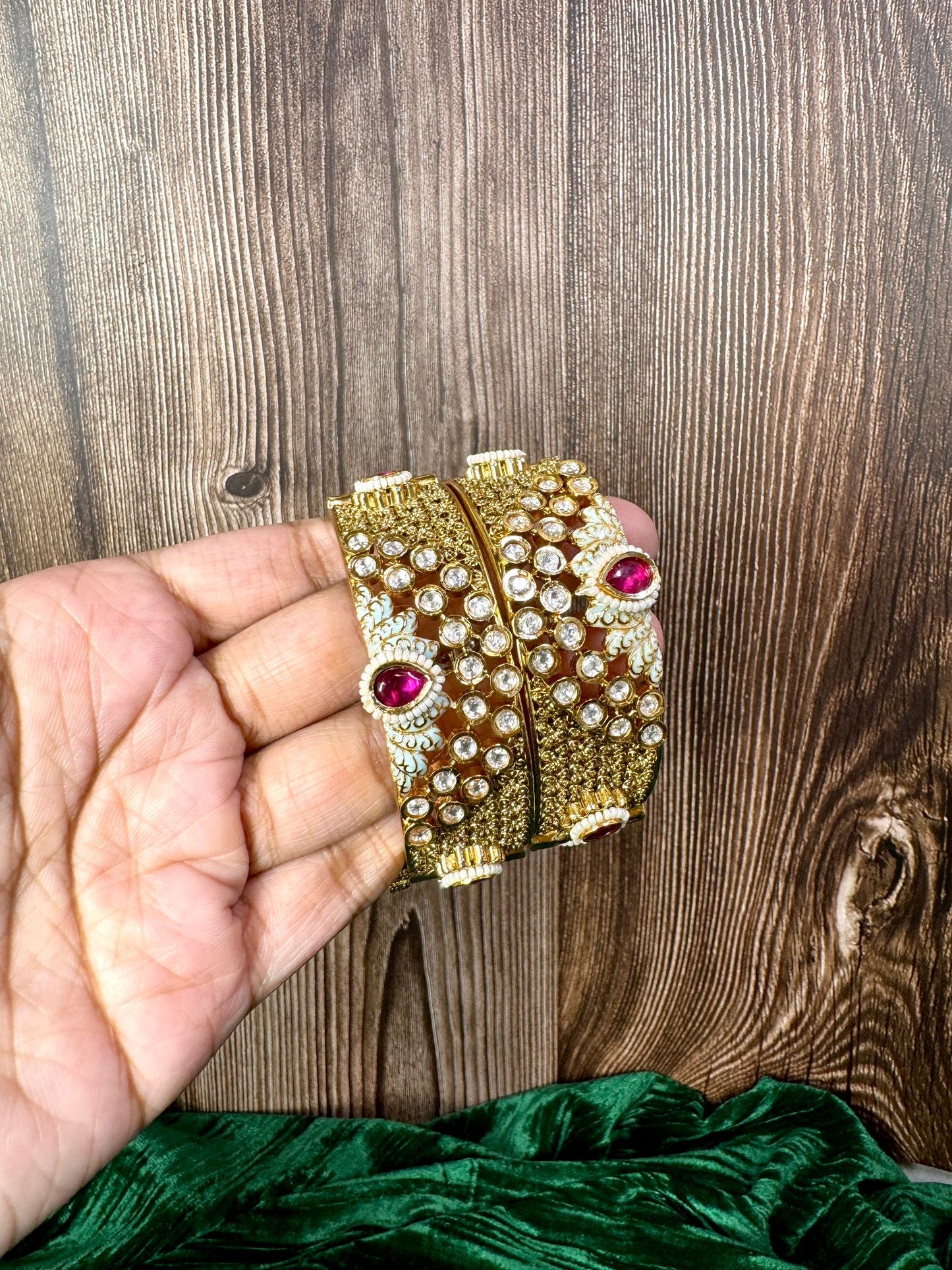 Meenakari Kangans (set of 2) Charisma 1026