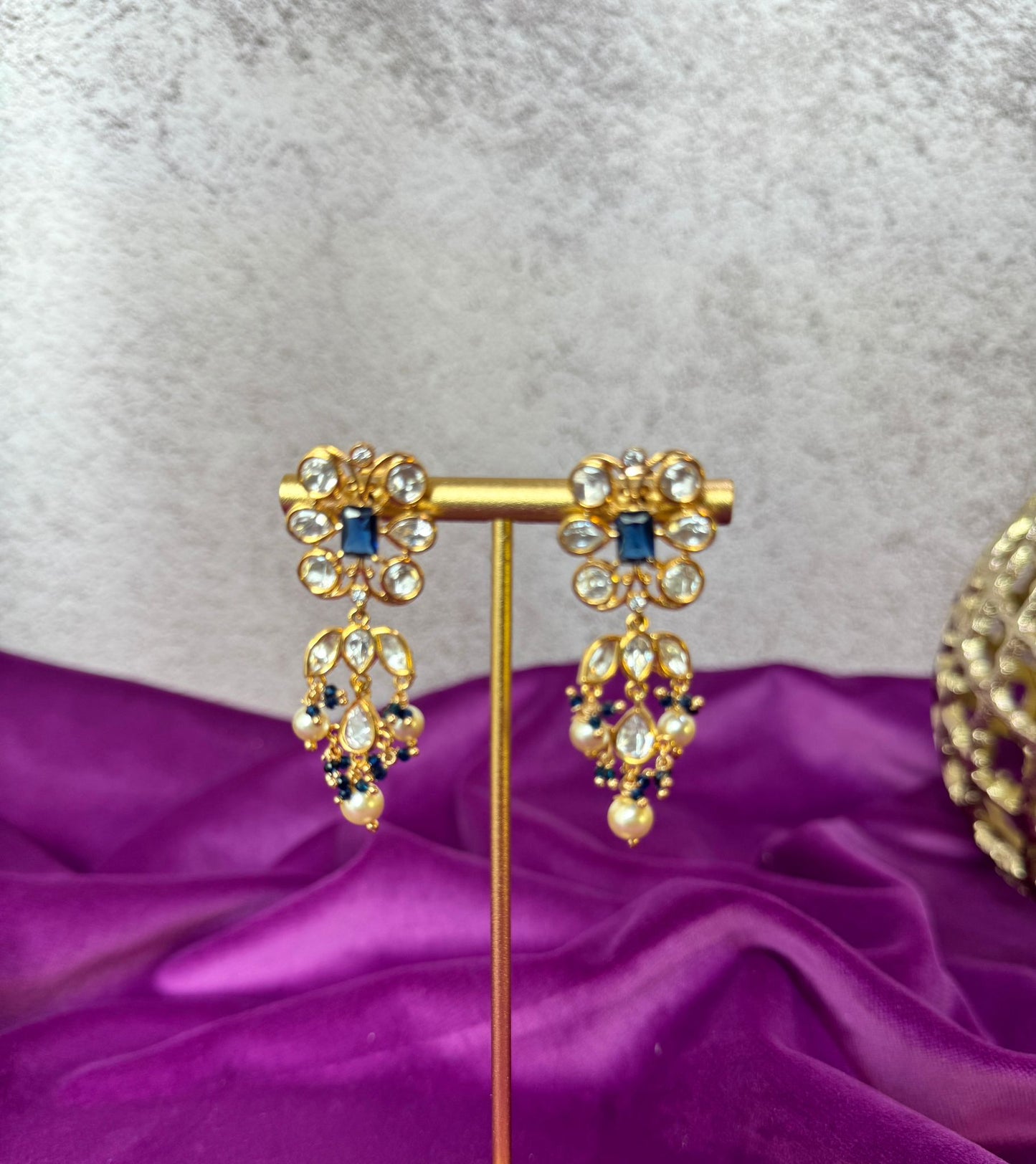 Navy Blue Tyaani Choker- Roar 1014
