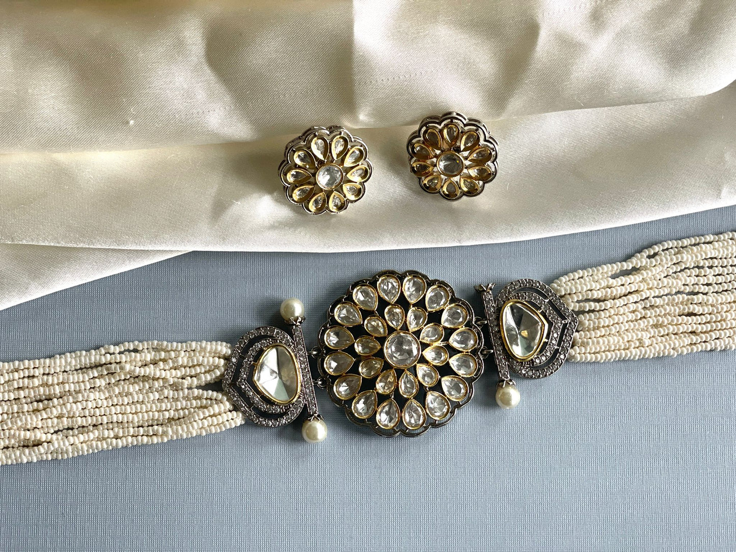 White Victorian Choker