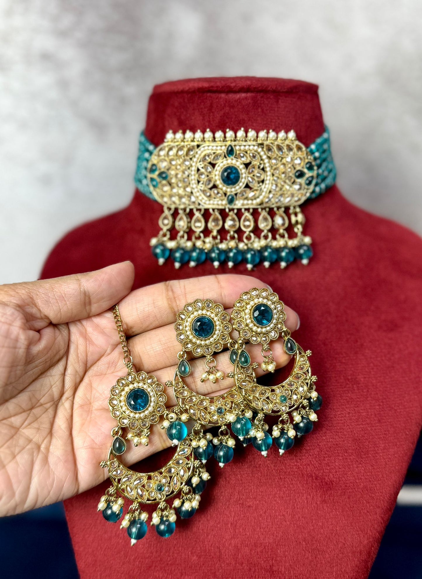 Teal Blue Set- Majesty 1016