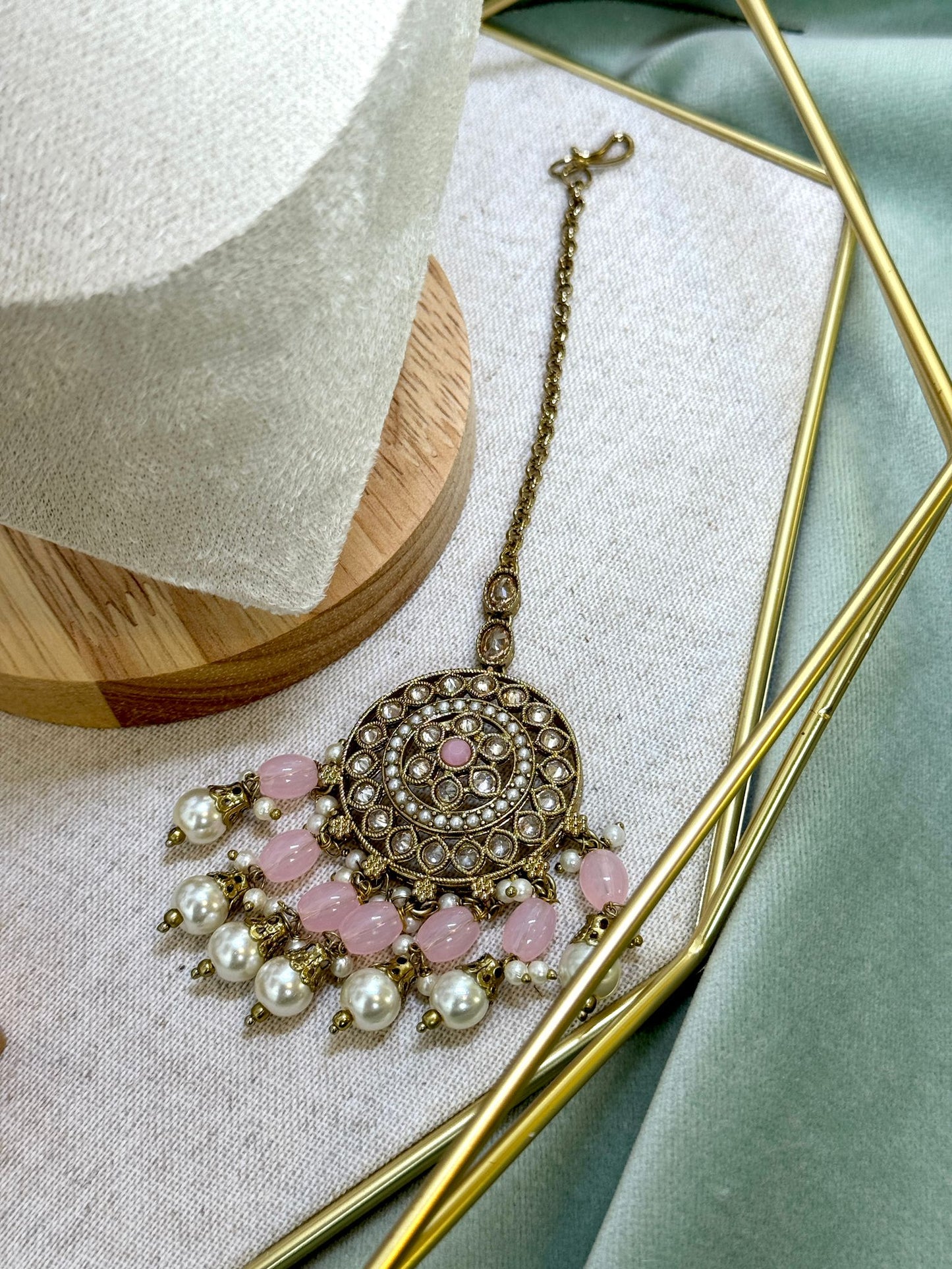 Baby Pink Pearl Choker - Grace 1002