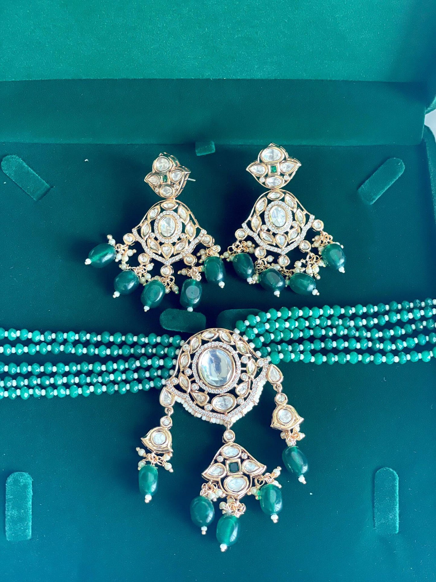 Kiara Set- Emerald Green