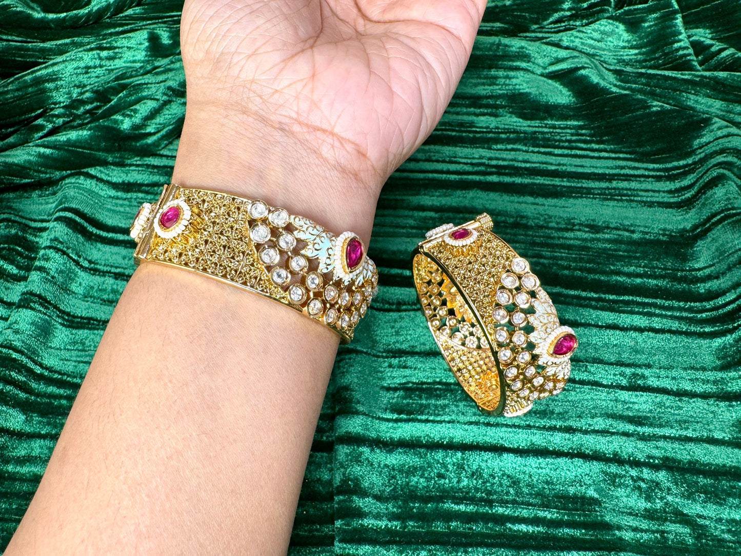 Meenakari Kangans (set of 2) Charisma 1026