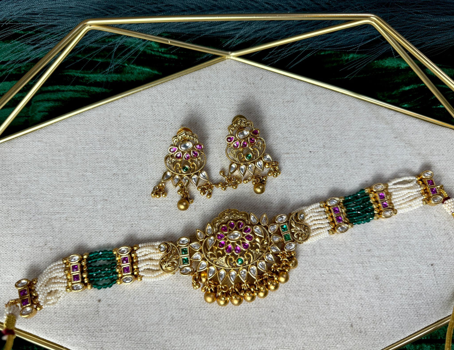 Green Magenta Pearl Set- Charisma 1007