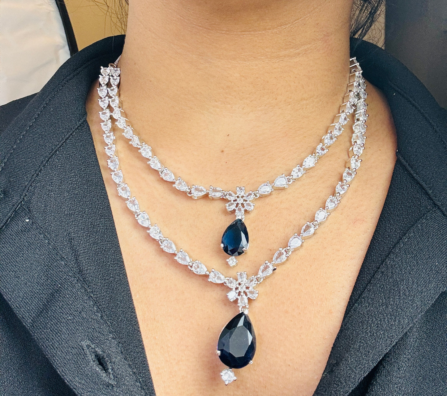 Navy Blue Ad Set Glaze 1010