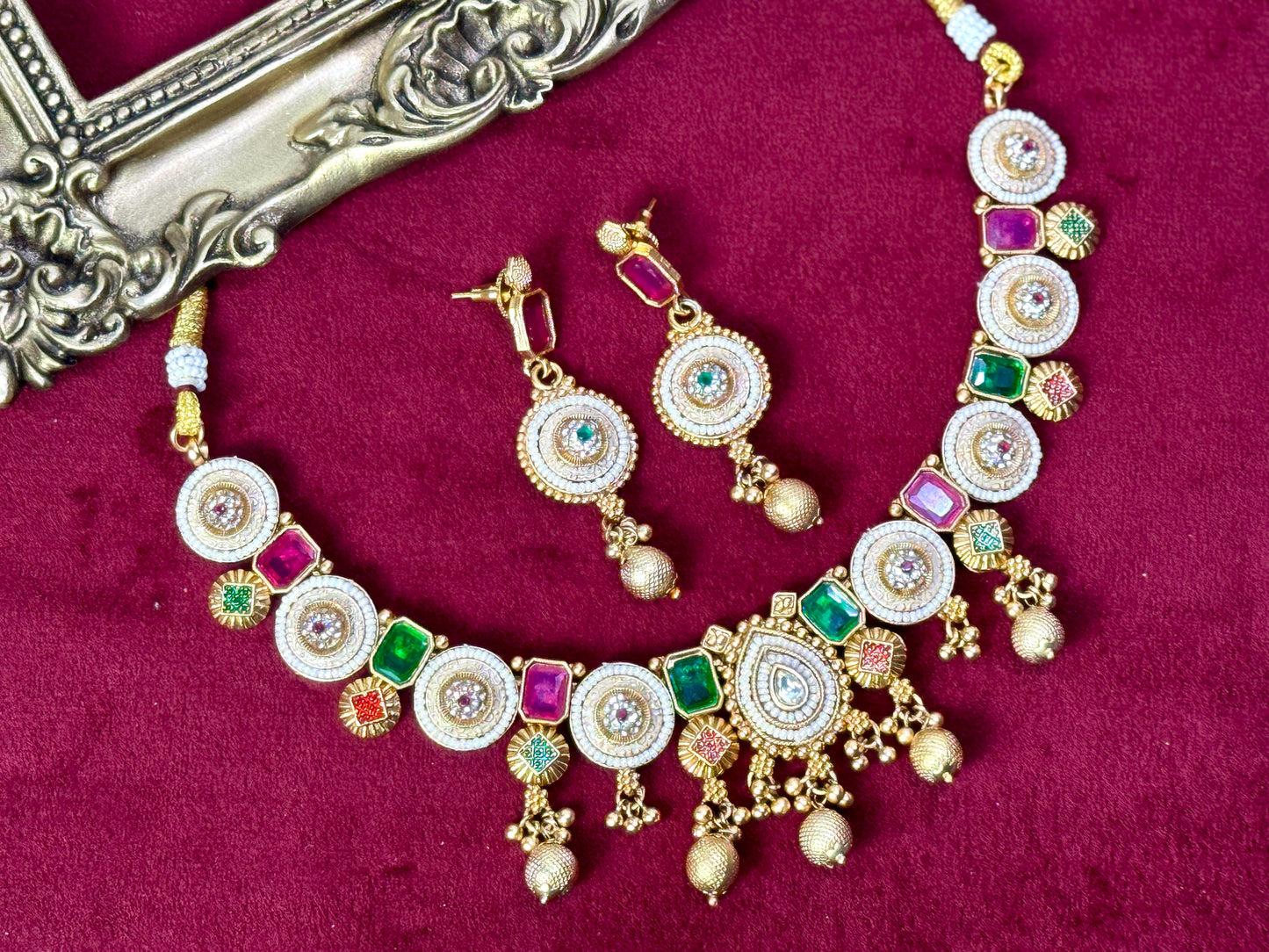 Multicolor Choker Riva 1001