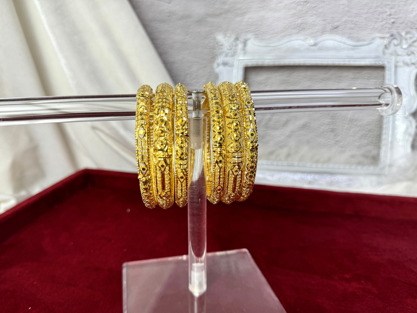 24 Gold Carat Plated Kadas Gold Rush 1008