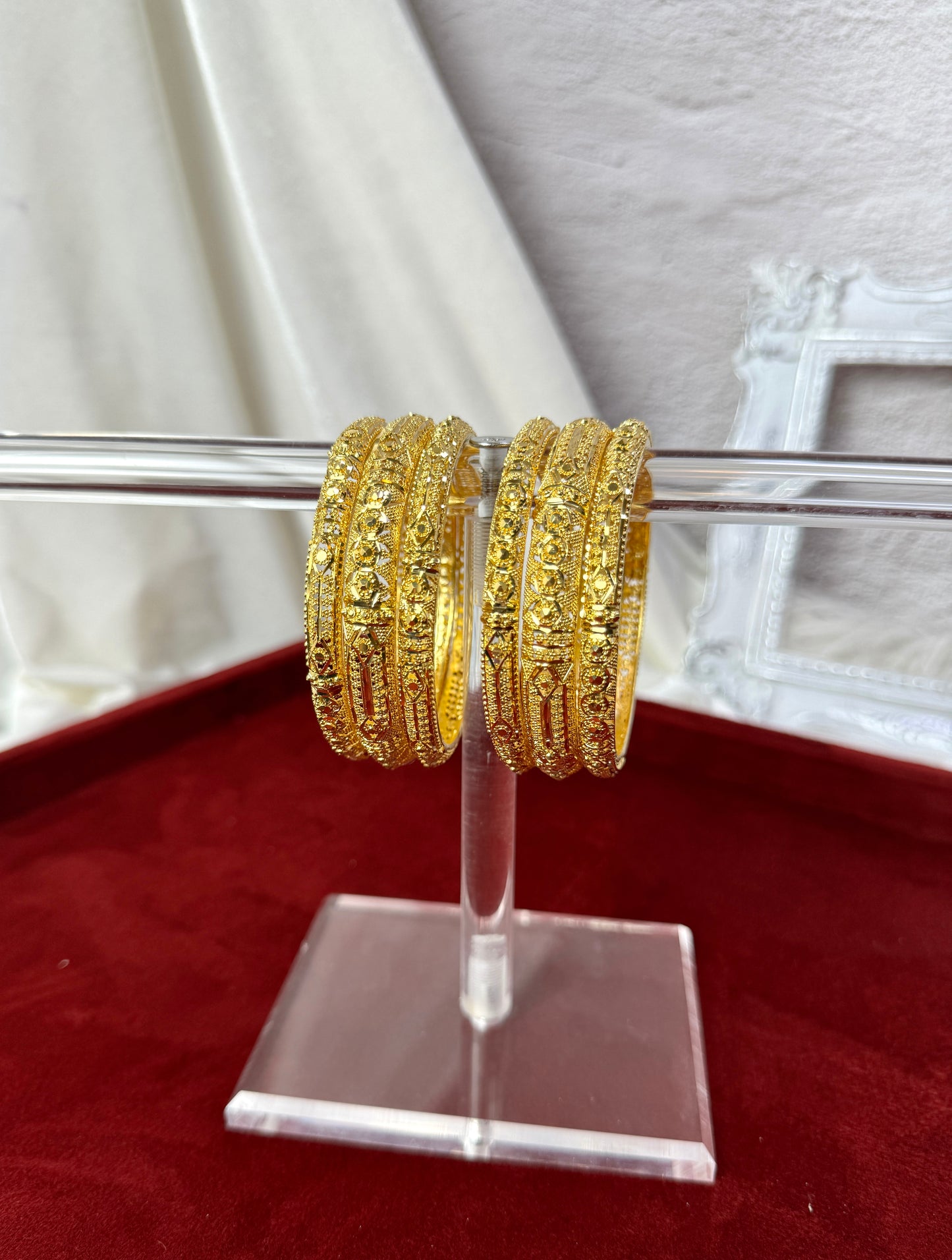 24 Gold Carat Plated Kadas Gold Rush 1008