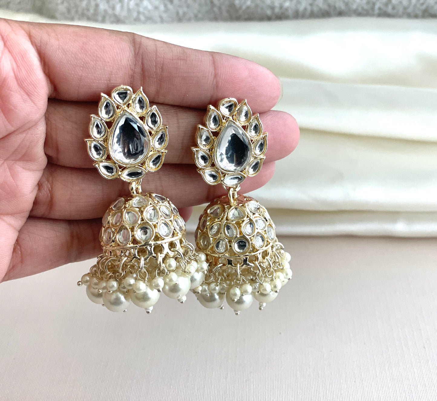 Classic Gold Jhumkas