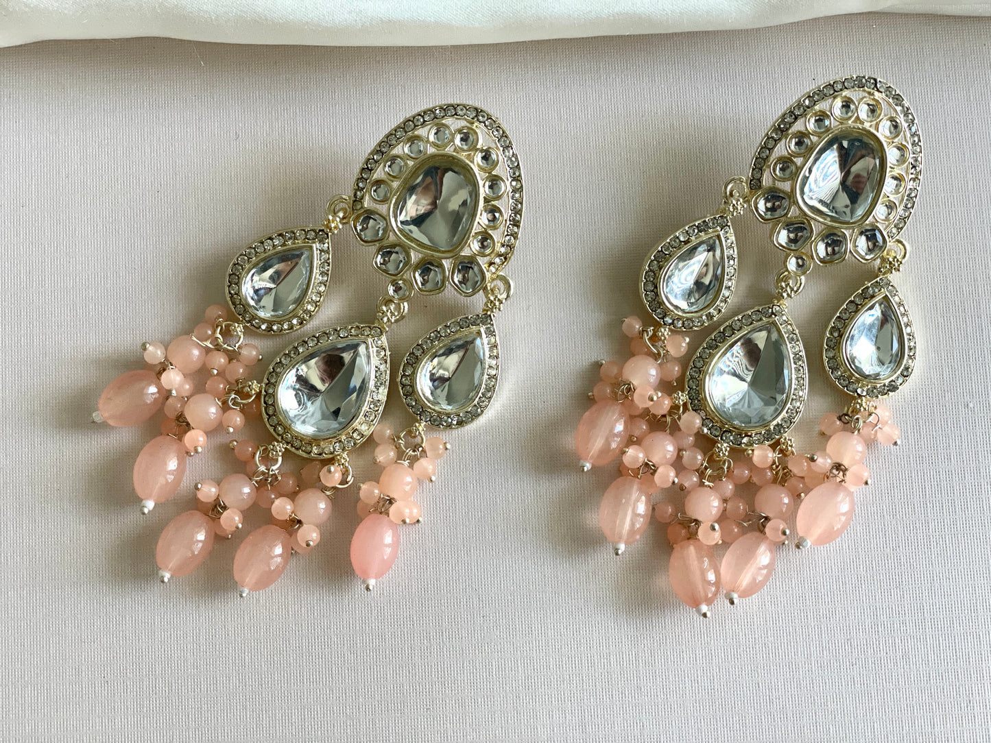 Hanging Kundan Earrings