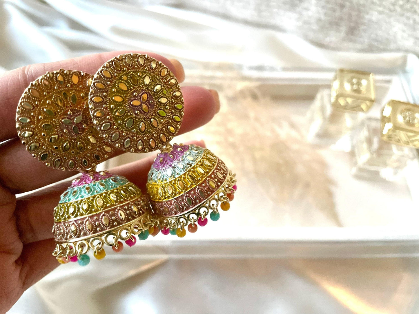 Holi Jhumkas