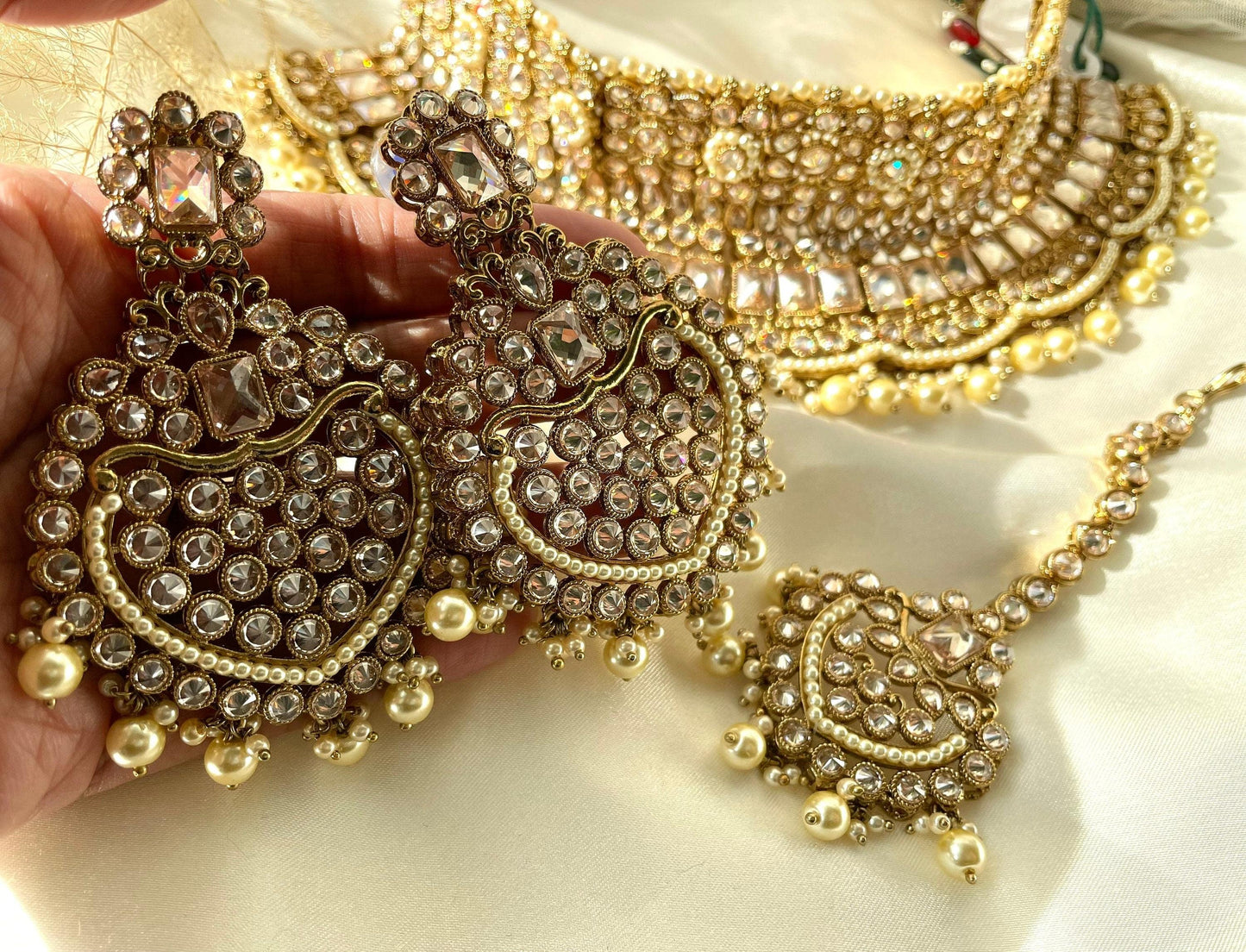 Bridal Polki Choker Set