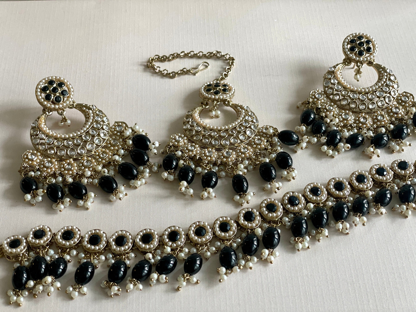 Rohini Set- Black