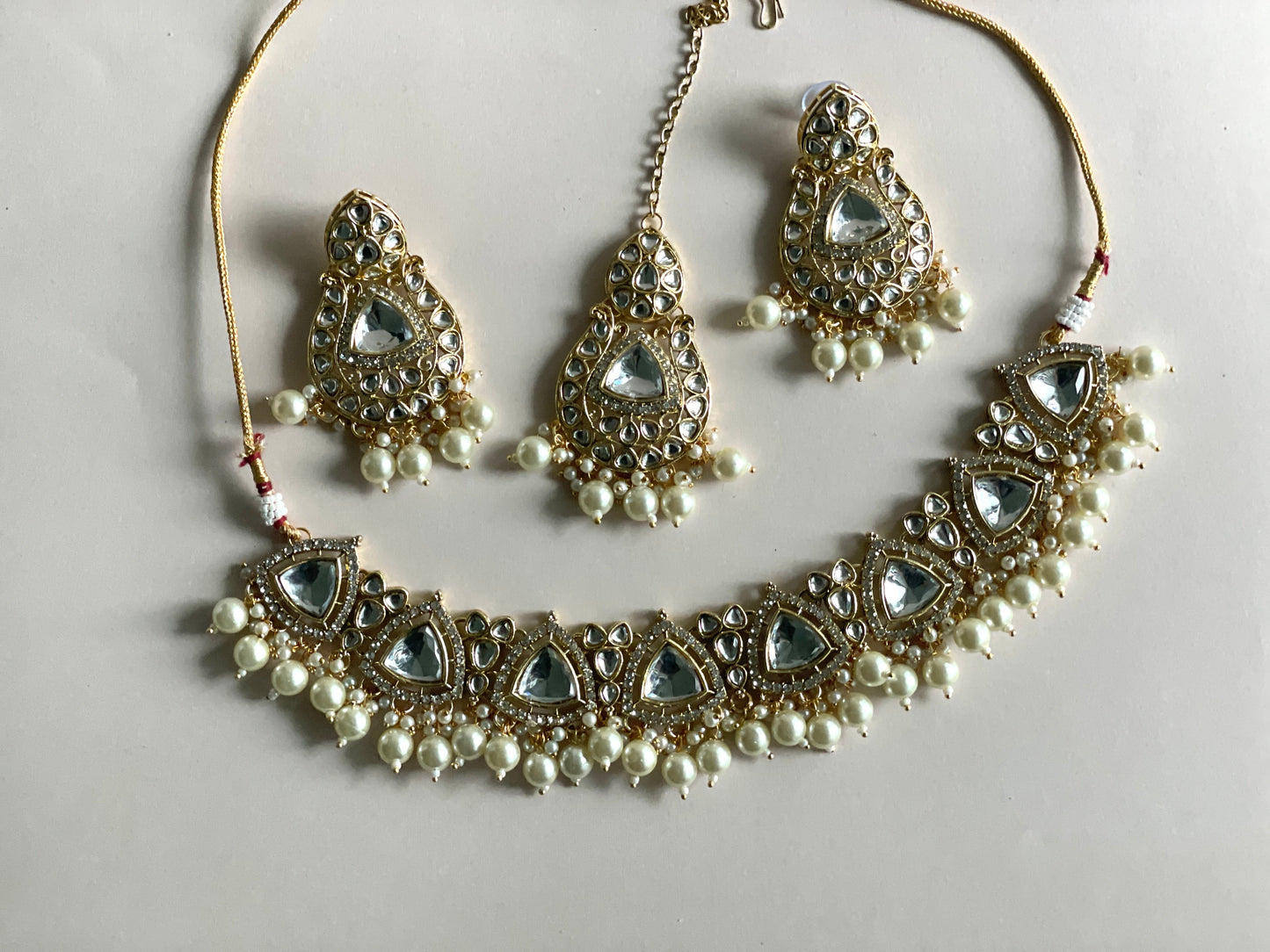 Chahat Kundan Set- Gold