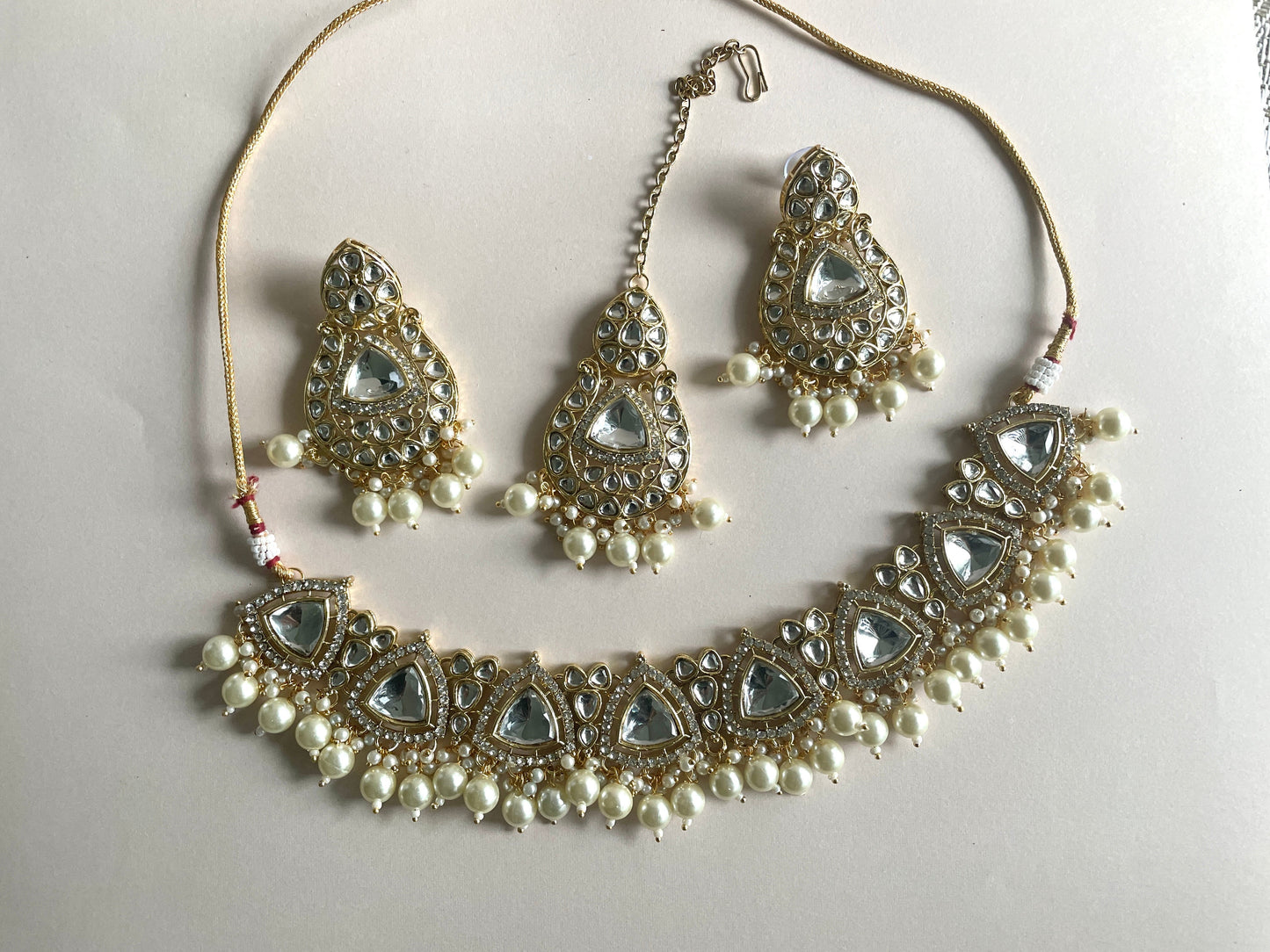 Chahat Kundan Set- Gold