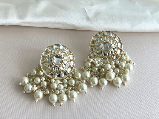 Elegant Kundan Earrings