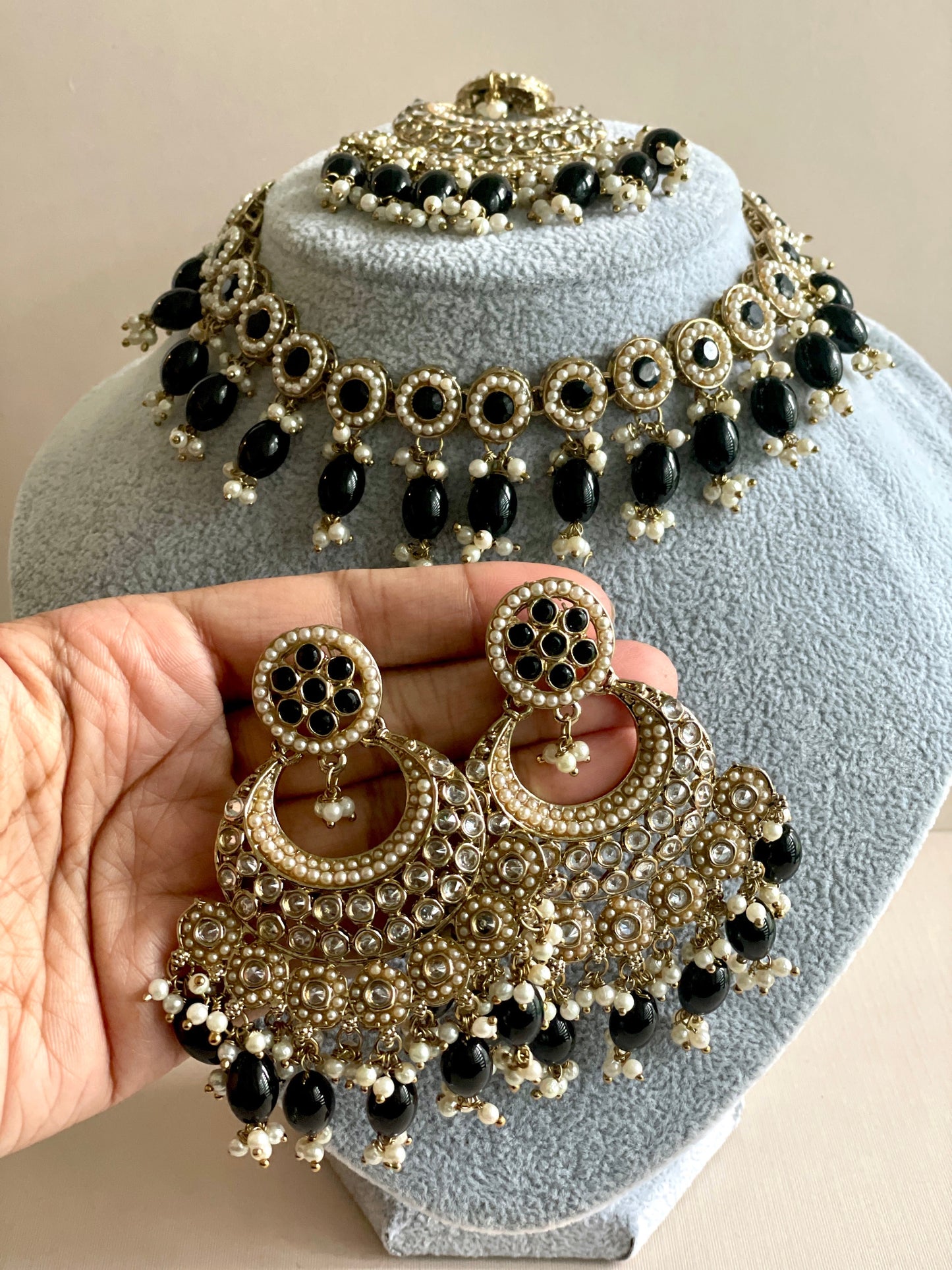 Rohini Set- Black