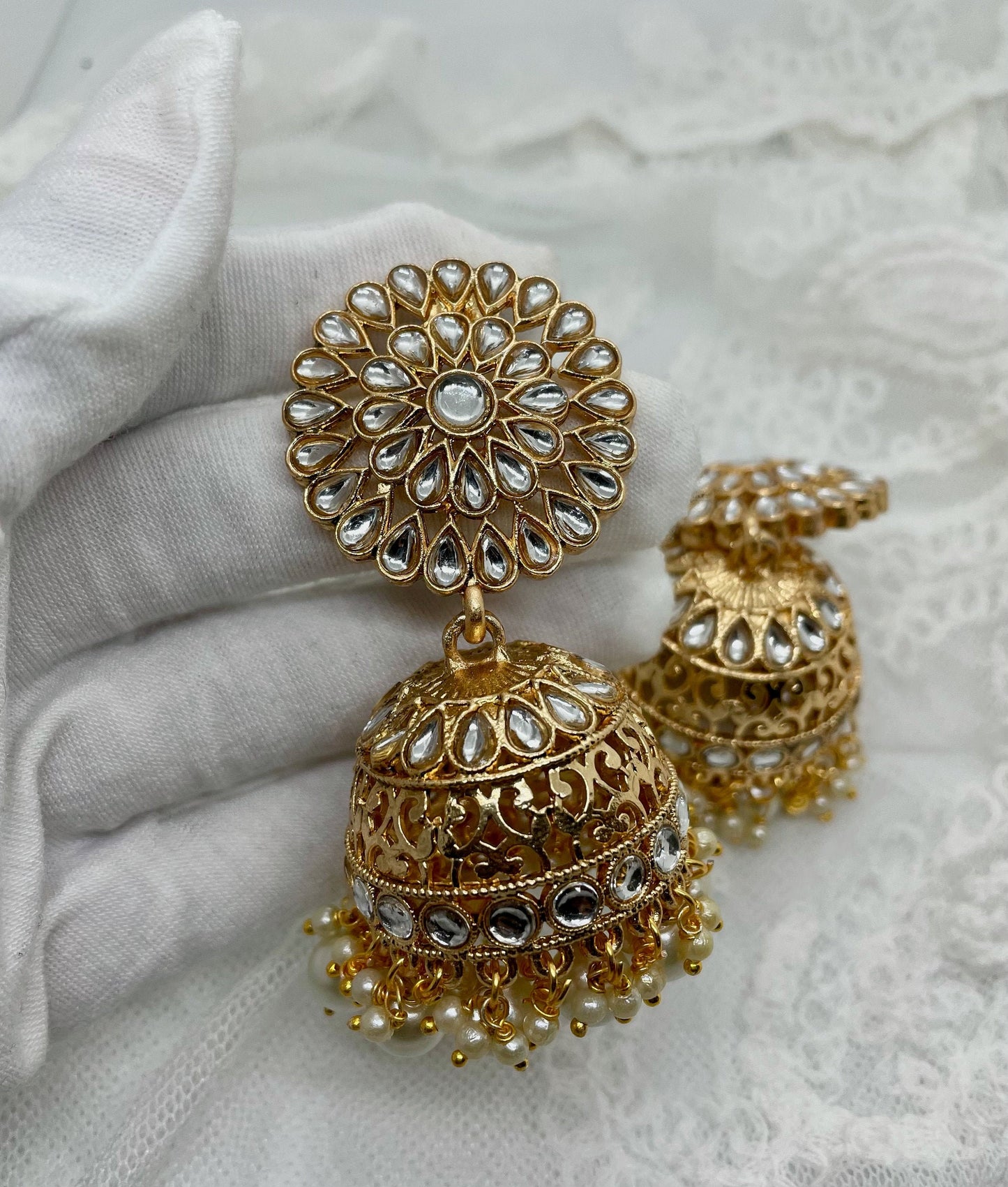 Large Gold Jhumka