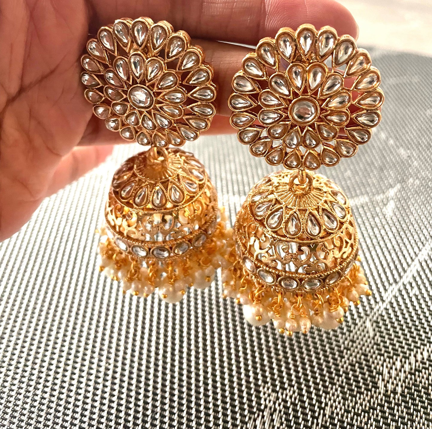 Large Gold Jhumka